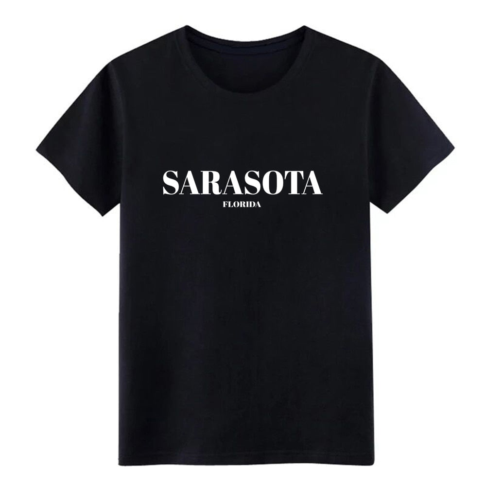 FLORIDA SARASOTA US DESIGNER EDITION t shirt Printing tee shirt size S-3xl Standard Fitness Building summer Outfit shirt